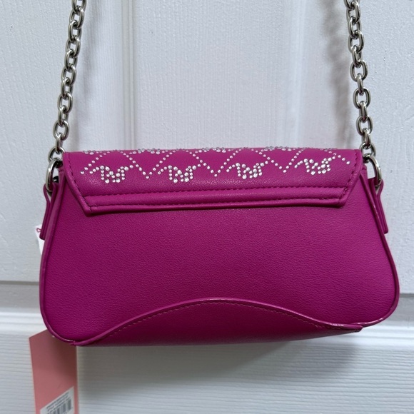 NWT Juicy Couture “Exquisite Crossbody Clutch in Raspberry Tart (Pink) - Picture 6 of 6